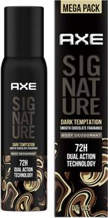 AXE Signature Dark Temptation Deodorant No Gas Body Perfume Deodorant Spray  -  For Men
