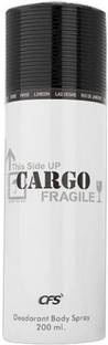 CFS THIS SIDE UP CARGO FRAGILE CARGO 200ML Body Spray  -  For Men & Women