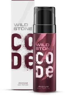 Wild Stone CODE Iridium Long Lasting No Gas Body Spray for Men | Designed in France Deodorant Spray  -  For Men