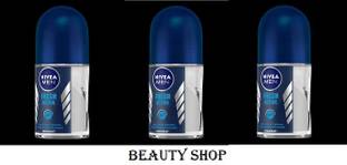NIVEA Men Fresh Active Deodorant Roll-on  -  For Men