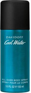 DAVIDOFF Cool water All Over Body Spray Deodorant Spray  -  For Men