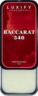 Luxify Scent Baccarat 540 Luxury Solid Perfume | Goodness of Beeswax Shea Butter & Beeswax | Deodorant Cream  -  For Men & Women