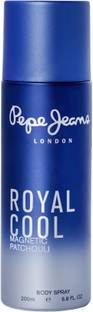 Pepe Jeans Royal Cool Deodorant Spray  -  For Men