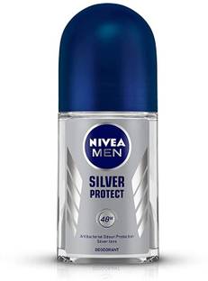 NIVEA MEN SILVER PROTECT ROLL ON 50 ML X 1 PC Deodorant Roll-on  -  For Men