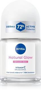 NIVEA Natural Glow Smooth Skin Deo Roll On Deodorant Roll-on  -  For Women