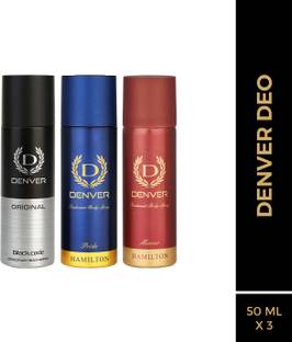 DENVER Black.code Original, Deodorant Spray  -  For Men