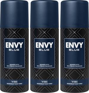 Envy Blue Vibe Deo Body Spray  -  For Men