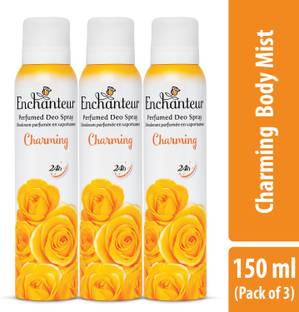 Enchanteur Charming with 24H Odour Protection Perfume Body Spray  -  For Women