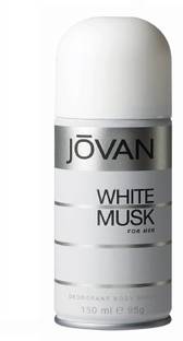 Jovan White Musk For Men POUR HOMME Body Spray Deodorant Spray  -  For Men