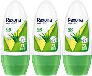 Rexona Aloe Vera Underarm Roll On Deodorant For Women (PO3) Deodorant Roll-on  -  For Women