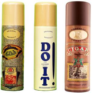 LOMANI Elpaso, Do it and Cigar Deodorant Spray  -  For Men & Women