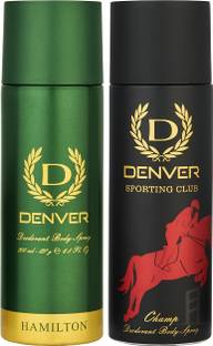DENVER Hamilton and Sporting Club Champ Body Deo Deodorant Spray - For Men