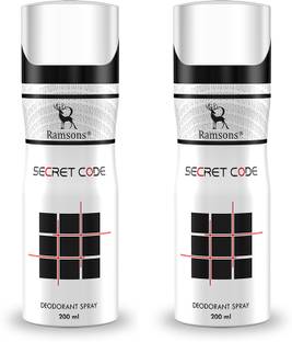 RAMSONS SecretCode Deodorant Spray  -  For Men & Women