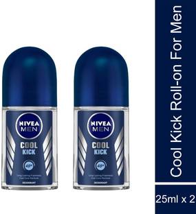 NIVEA COOL KICK DEODORANT ROLL-ON, |25ML EACH| Deodorant Roll-on  -  For Men