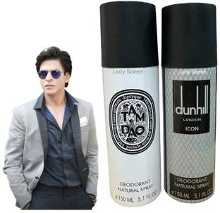 Lady Speed diptyque TAM DAO & dunnhill London Icon Srk Deodorant Spray  -  For Men