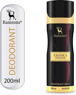 RAMSONS Exotica Intense. Deodorant Spray  -  For Men & Women