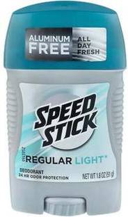 SPEED STICK REGULAR LIGHT DEODORANT STICK Deodorant Stick  -  For Men & Women