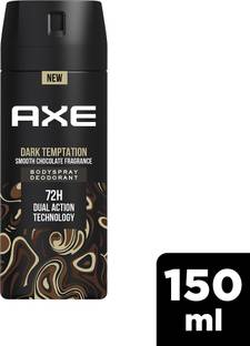 AXE Dark Temptation Men's Deodorant, 150ml, Long Lasting Deodorant for Men Deodorant Spray  -  For Men