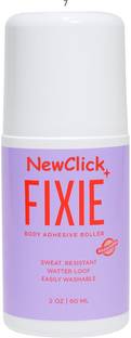 NewClick FixiE Clothing Glue Roller – No Residue, No Hassle | 60ml Deodorant Stick  -  For Men & Women