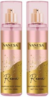 VANESA FRESH Roma Perfume Body Spray With Long Lasting Fragrance For Gents & Ladies Body Mist  -  For Men & Women