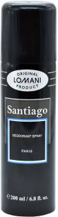 Santiago Lomani Paris Deodorant Spray For Men Body Spray  -  For Men