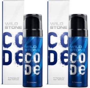 Wild Stone Code Titanium Combo Body Spray  -  For Men