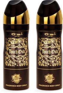 OSSA Touch Oud Long Lasting Long Lasting Body Spray With Ambery And Oud Body Spray  -  For Men & Women