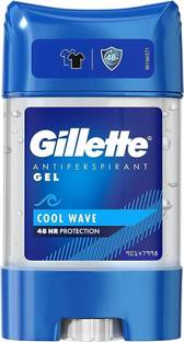Gillette Cool Wave Antiperspirant Gel Deodorant Stick Deodorant Stick  -  For Men & Women