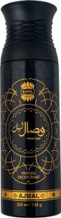 Ajmal Wisal-Layl Long Lasting Unisex Premium Body Deodorant Spray  -  For Men & Women