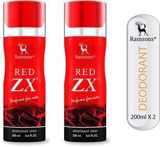 RAMSONS RED ZX. Deodorant Spray  -  For Men