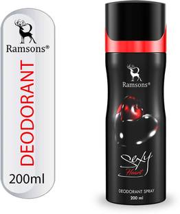 RAMSONS Sexy Heart Deodorant Spray  -  For Men