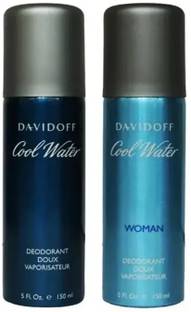 Paris Corner Davi-doff Cool Water Body Spray  -  For Men & Women