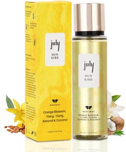 July Sun Kiss Body Spray | Long Lasting Perfume | Fine Fragrance | Body Mist  -  For Women