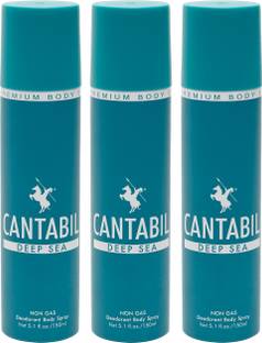 CANTABIL Deep Sea Body Spray  -  For Men
