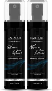 L'avenour Blue Intense Refreshing Body Mist For Long Lasting Fragrance, Mood Uplifting Body Mist  -  For Men & Women