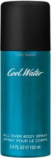 Lady Speed Cool Water for Men Deodorant Body Spray  -  For Men & Women