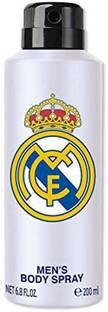 Real Madrid Body Spray Perfume for Men White Deodorant Spray  -  For Men
