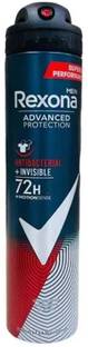 Rexona 72h Antibacterial Invisible Deodorant Spray  -  For Men