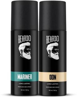 BEARDO Mariner & Don Perfume Deo Body Spray | Strong & Long Lasting Fragrance Body Spray  -  For Men