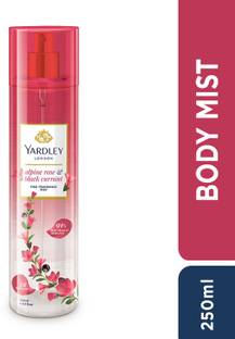 Yardley London Alpine Rose & Black Currant Fine Fragrance with 2X Perfume Body Mist  -  For Women