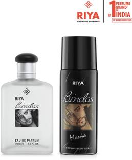 RIYA Bindas Perfume 100 ML & Bindas Deodorant 150 ML for Men Perfume Body Spray  -  For Men
