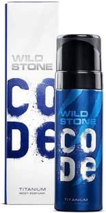 Wild Stone Code Titanium (120ml) Body Spray  -  For Men