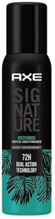AXE Signature Mysterious Tropical Green Fragrance, No Gas Deodorant Spray  -  For Men