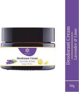 NATUUR Lavender & Lime Deodorant Cream 50g - Natural Protection Against Sweat and Odor Deodorant Cream  -  For Men & Women