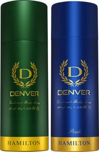 DENVER Hamilton & Pride Combo Body Spray  -  For Men