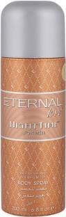 Eternal Love NightTime Body Spray Men- 200ml ( IMPORTED ) Deodorant Spray  -  For Men