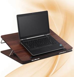 VeleSolv Wooden Laptop Stand/Tabletop for Sketching,Writing,Drawing(15 x 21 inches) Wooden Desk Stand Laptop Stand with Adjustable Height Compatible with 40 - 44cm Laptops