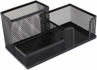 StandyZone 3 Compartments Metal Metal Desk Stand