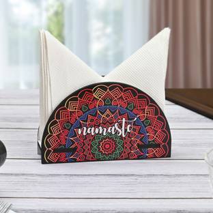 GIFT KYA DE 1 Compartments Wooden Tissue Holder, Tissue Paper Holder Stand