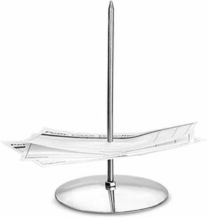 Toysolmanish 1 Compartments Stainless Steel - 1PK Memo Holder